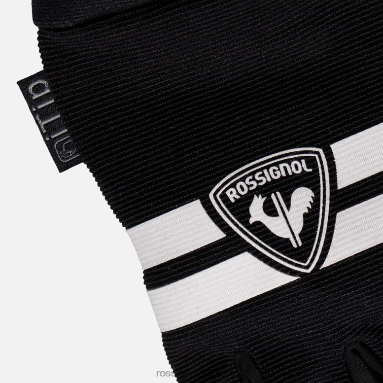 Heren Mountainbikehandschoenen met volledige vingers zwart accessoires Rossignol NF00D50