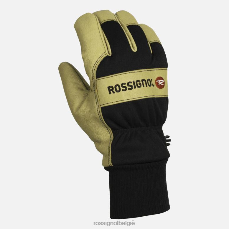Heren Rough Rider Pro-handschoen zwart/nat accessoires Rossignol NF00D268
