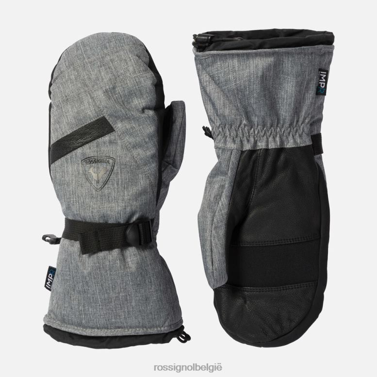 Heren soort waterdichte wanten heidegrijs accessoires Rossignol NF00D550