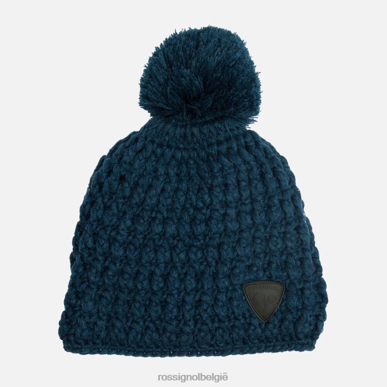 Heren Kurt muts blauwe vogel accessoires Rossignol NF00D646