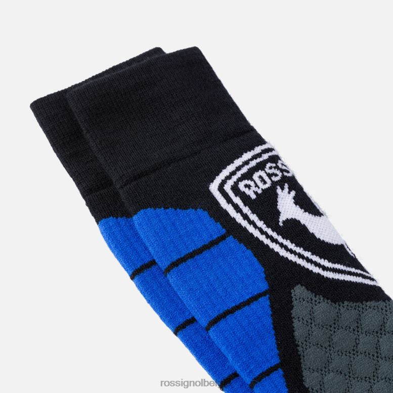 Heren skisokken van wol en zijde blauw accessoires Rossignol NF00D597