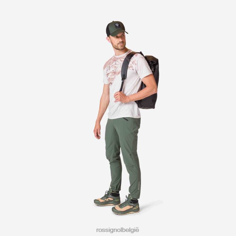 Heren lichtgewicht broek ebbenhoutgroen bodems Rossignol NF00D145