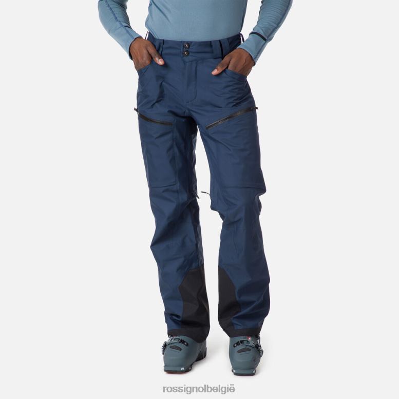 Heren skpr drielaagse broek donkermarine bodems Rossignol NF00D380