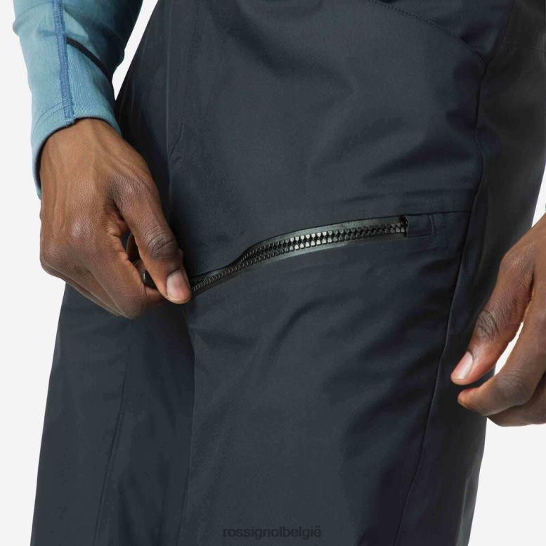 Heren skpr drielaagse broek zwart bodems Rossignol NF00D513
