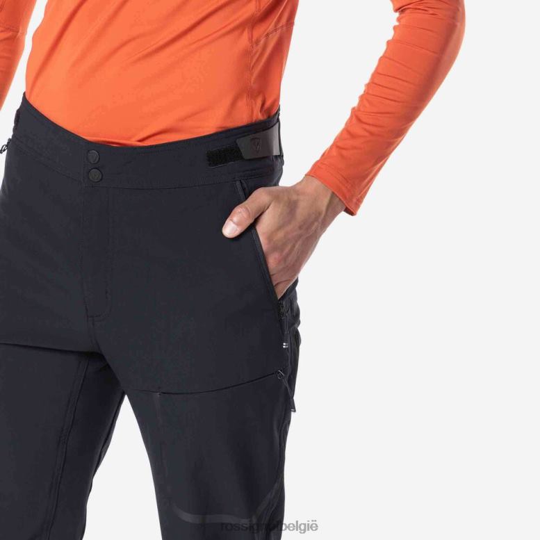 Heren skpr tech broek zwart bodems Rossignol NF00D236