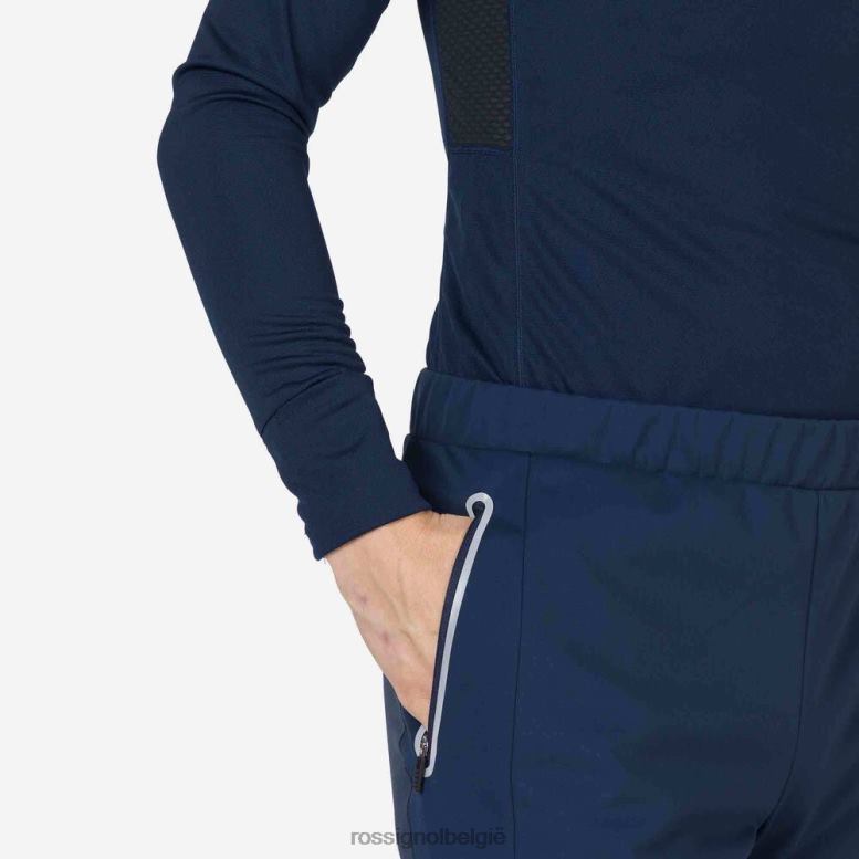 Heren softshell broek donkermarine bodems Rossignol NF00D265