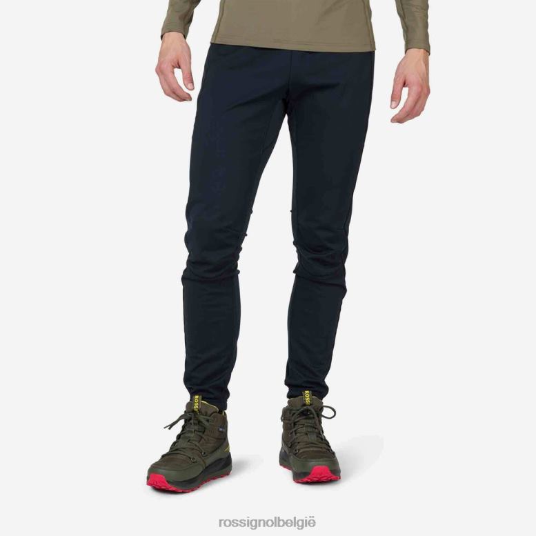 Heren softshell broek zwart bodems Rossignol NF00D274