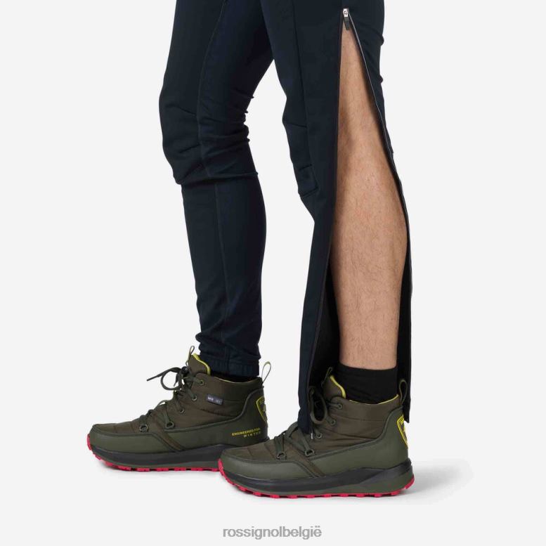 Heren softshell broek zwart bodems Rossignol NF00D274