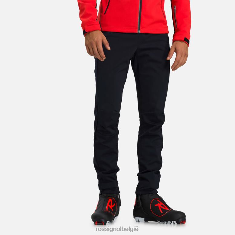 Heren softshell broek zwart bodems Rossignol NF00D664