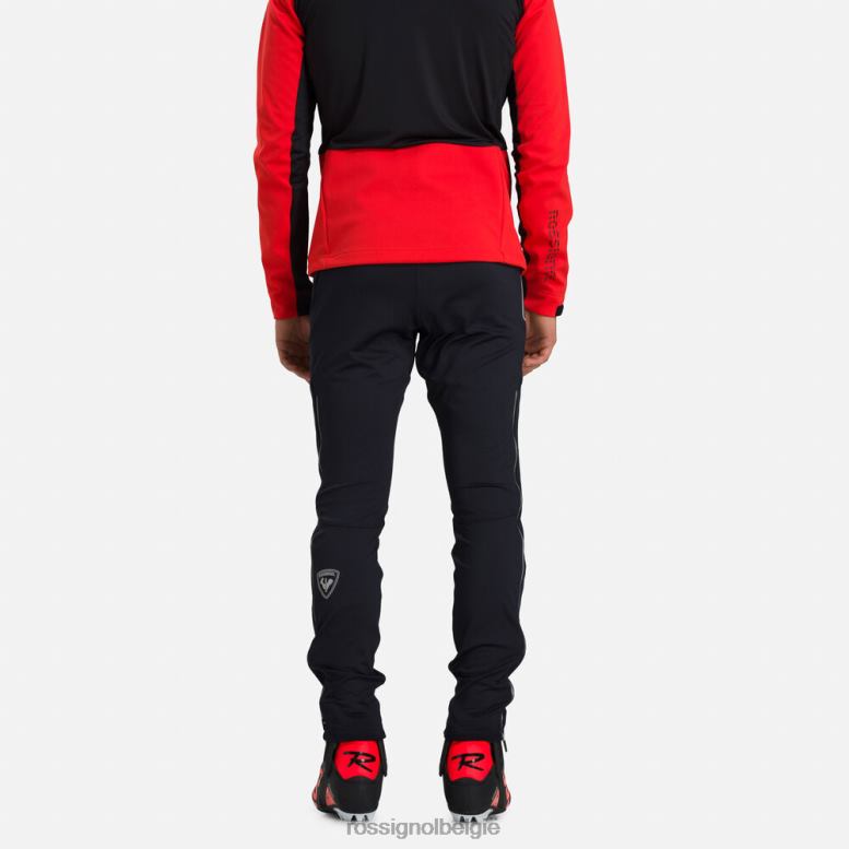 Heren softshell broek zwart bodems Rossignol NF00D664