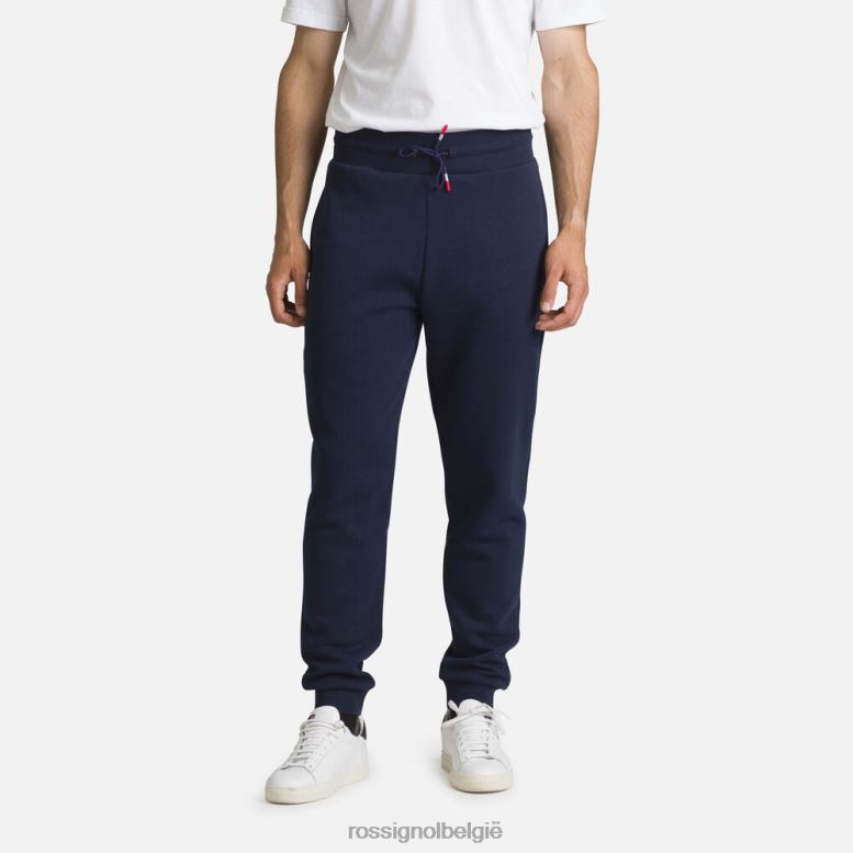 Heren Katoenen joggingbroek met logo donkermarine bodems Rossignol NF00D256
