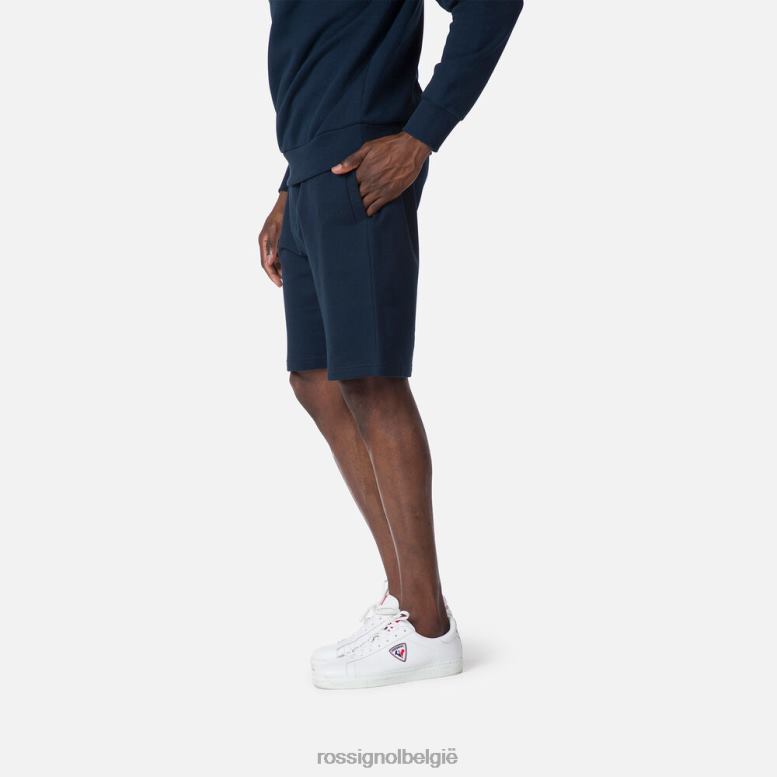 Heren Katoenen korte broek met logo donkermarine bodems Rossignol NF00D464