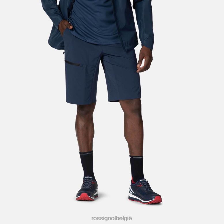 Heren korte broek donker marine bodems Rossignol NF00D98