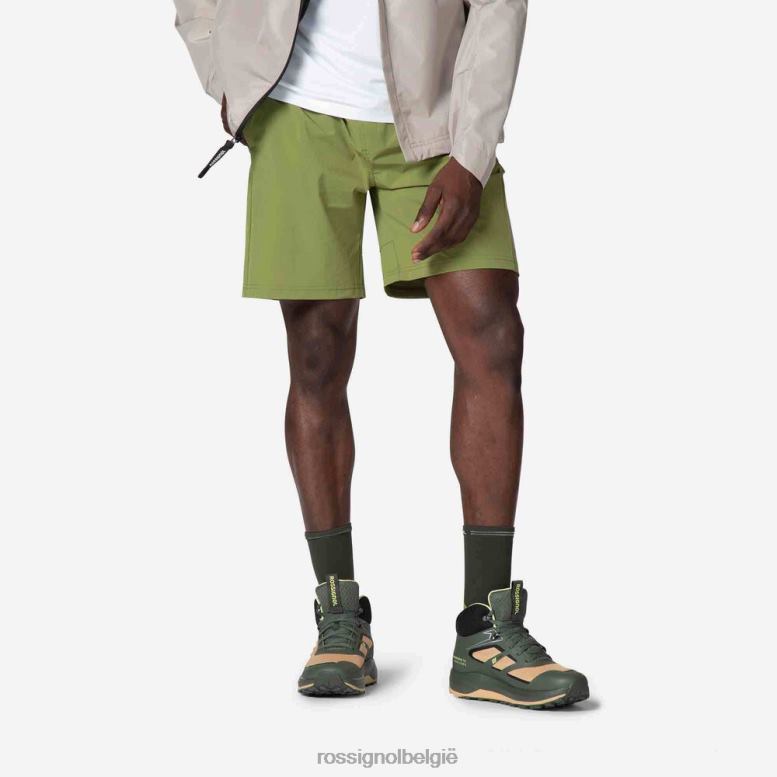 Heren lichtgewicht korte broek ebbenhoutgroen bodems Rossignol NF00D172