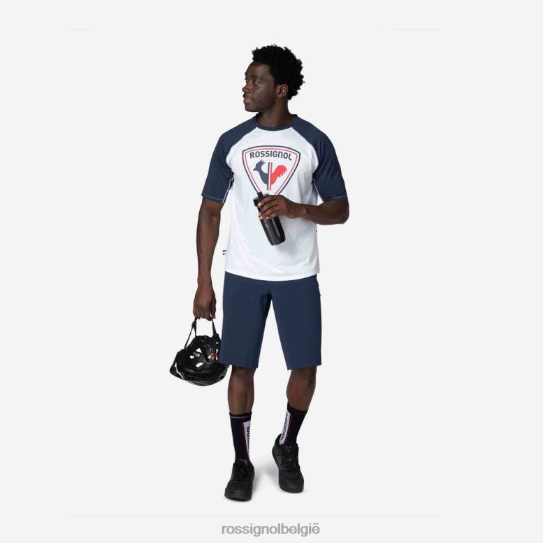 Heren mountainbike korte broek donkermarine bodems Rossignol NF00D357