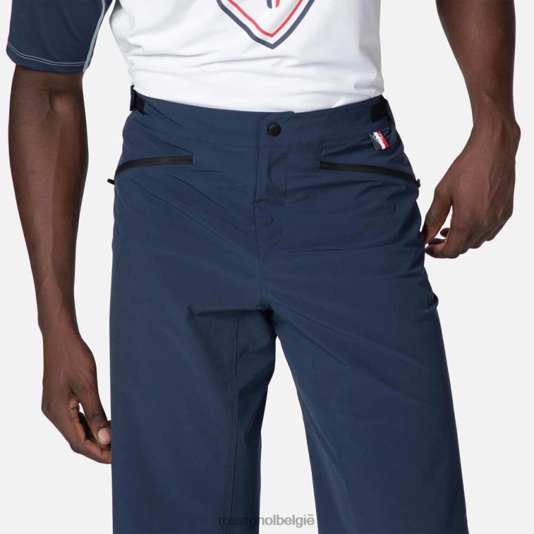 Heren mountainbike korte broek donkermarine bodems Rossignol NF00D357