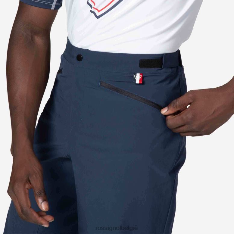 Heren mountainbike korte broek donkermarine bodems Rossignol NF00D357