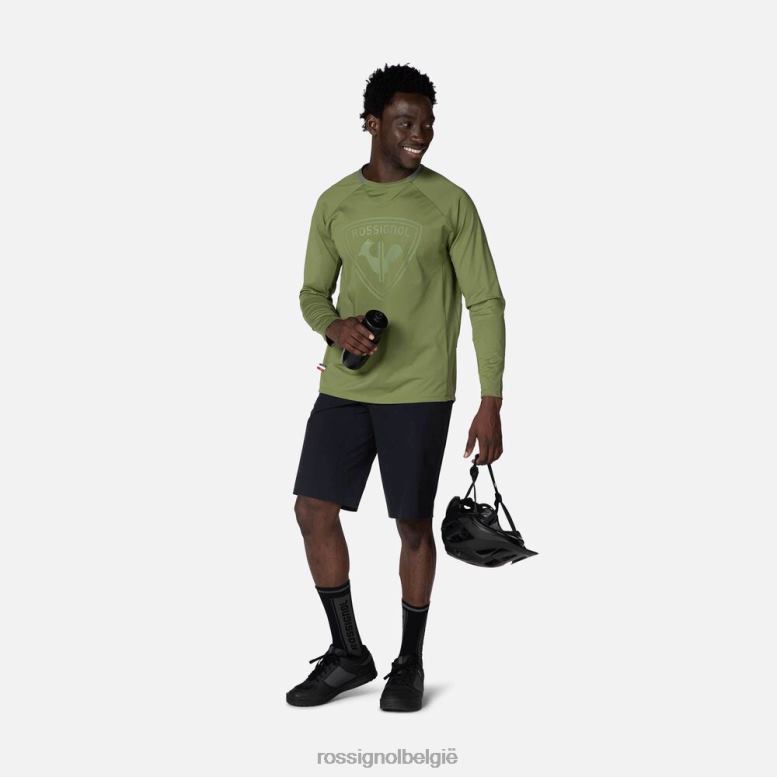 Heren mountainbike korte broek zwart bodems Rossignol NF00D454