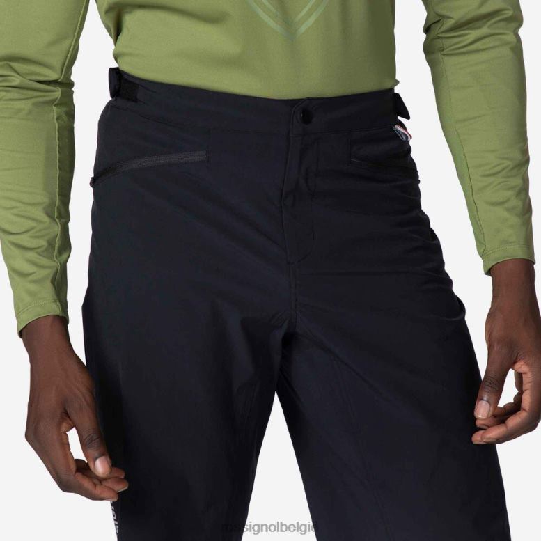 Heren mountainbike korte broek zwart bodems Rossignol NF00D454