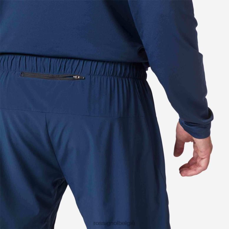 Heren trailrunning korte broek donker marine bodems Rossignol NF00D126