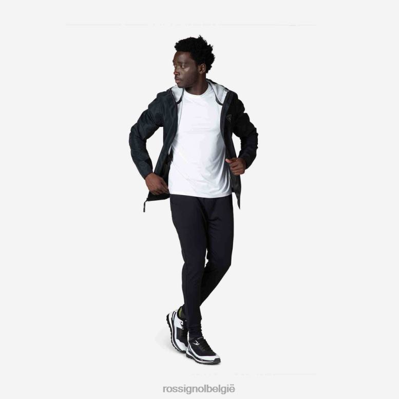 Heren hardloopbroek zwart bodems Rossignol NF00D73