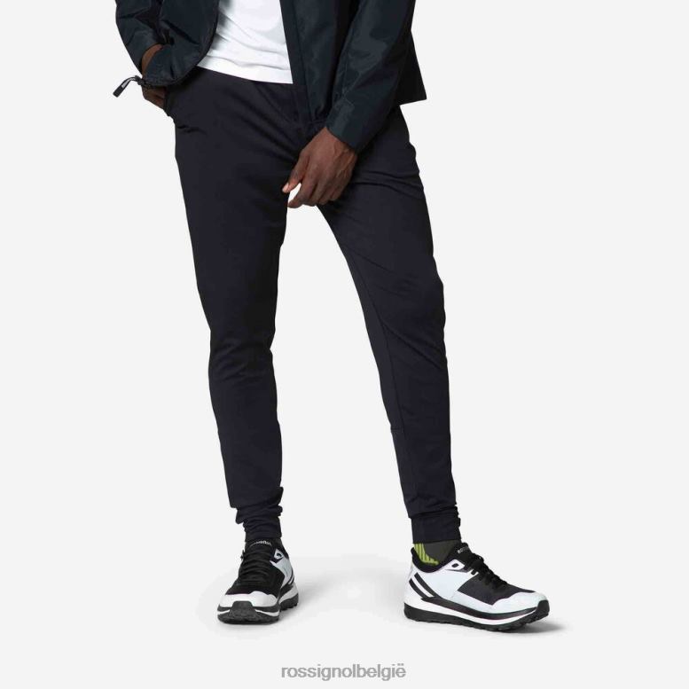 Heren hardloopbroek zwart bodems Rossignol NF00D73