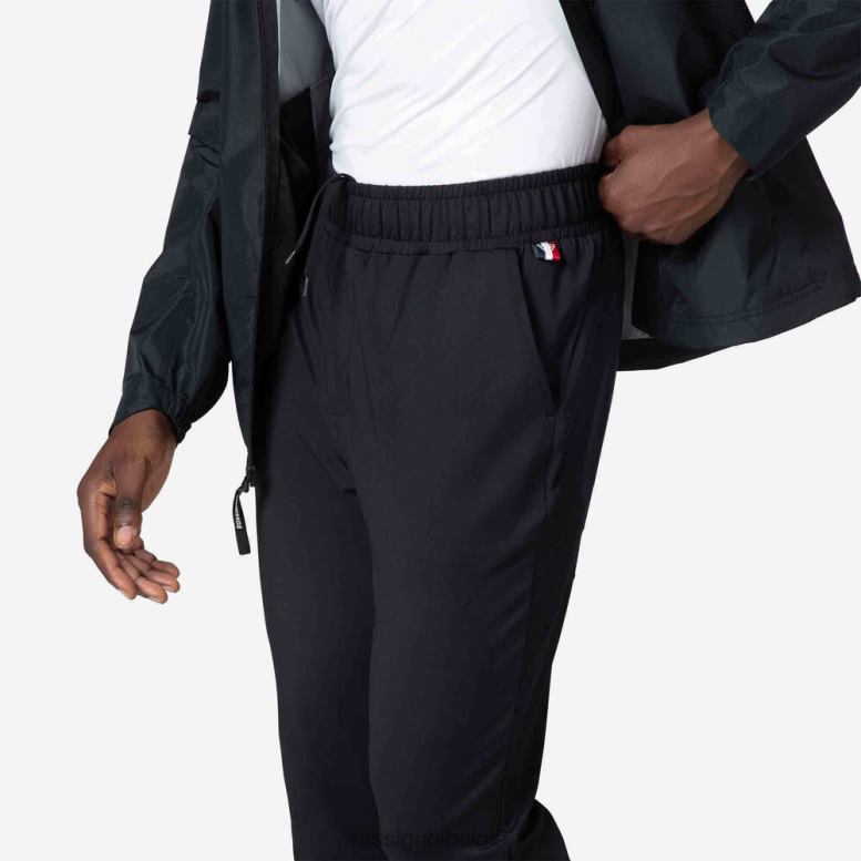 Heren hardloopbroek zwart bodems Rossignol NF00D73