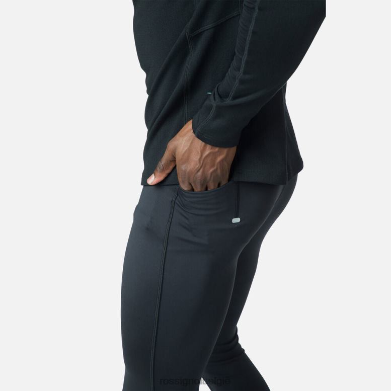 Heren lichtgewicht ademende hardlooplegging zwart bodems Rossignol NF00D446