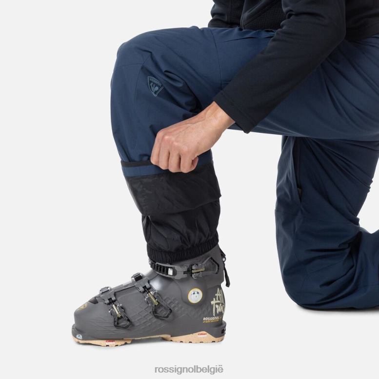 Heren relaxte skibroek donkermarine bodems Rossignol NF00D447