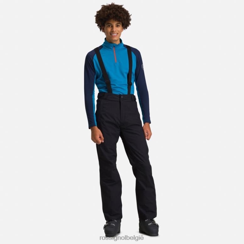 Heren ski broek zwart bodems Rossignol NF00D287