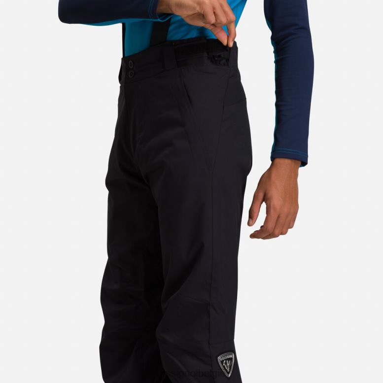 Heren ski broek zwart bodems Rossignol NF00D287