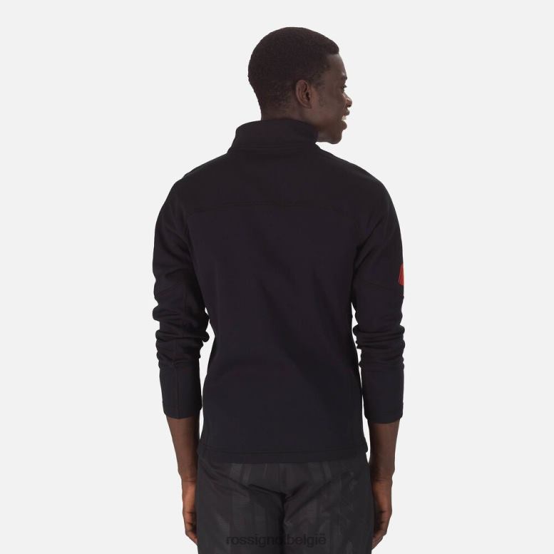 Heren Hero Clim fleecejack zwart toppen Rossignol NF00D627