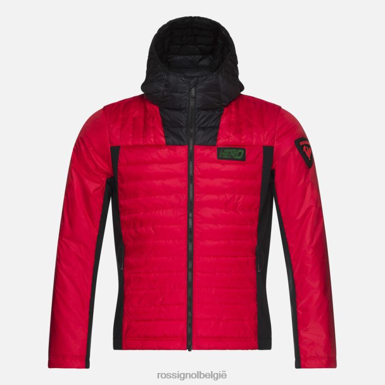 Heren hero hybride lichte jas neonrood toppen Rossignol NF00D626