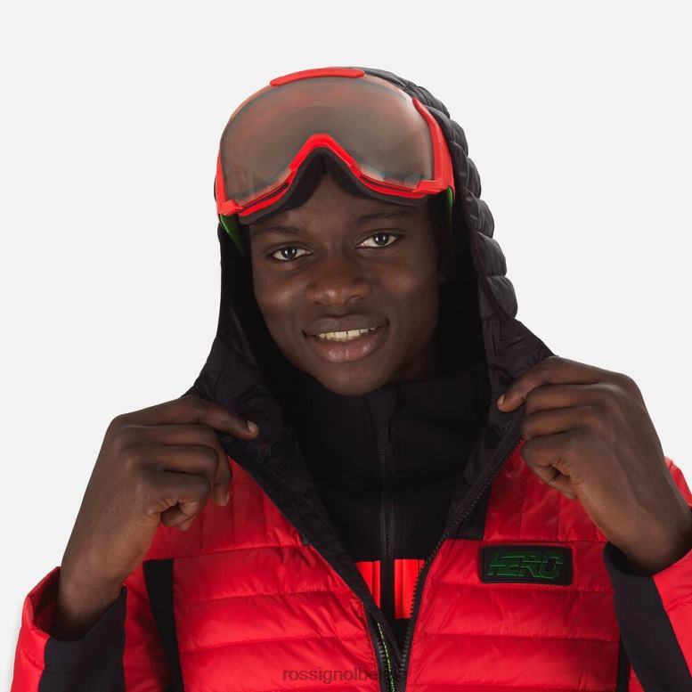 Heren hero hybride lichte jas neonrood toppen Rossignol NF00D626