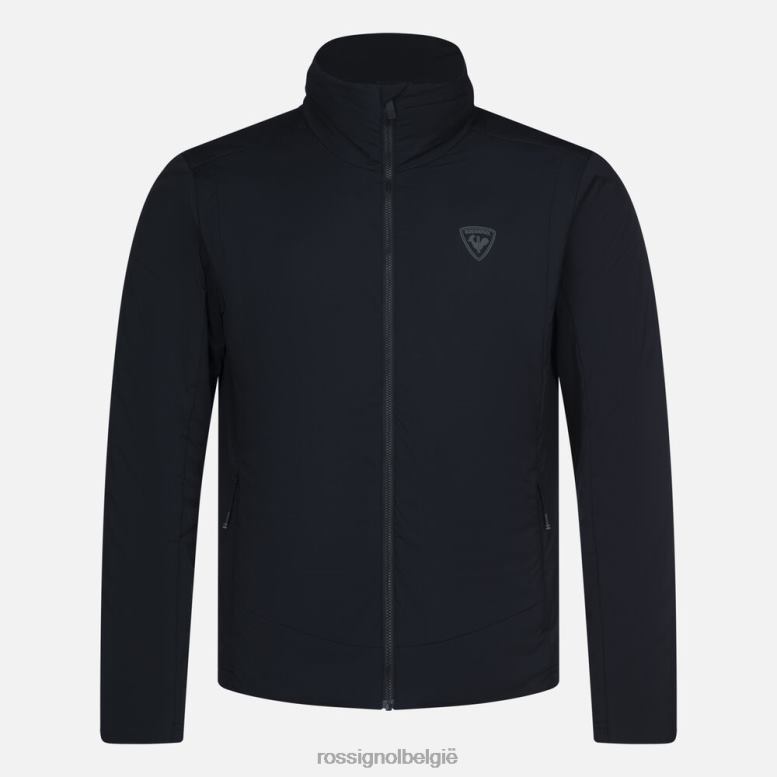 Heren jas aan de zijkant zwart toppen Rossignol NF00D393