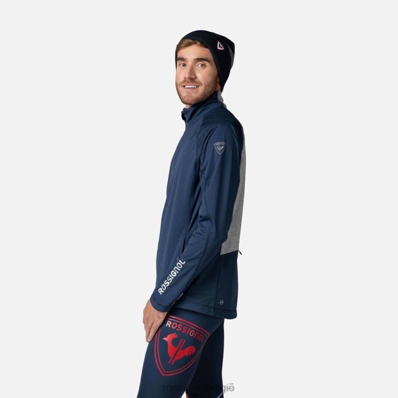 Heren poursuite jasje donkermarine toppen Rossignol NF00D553