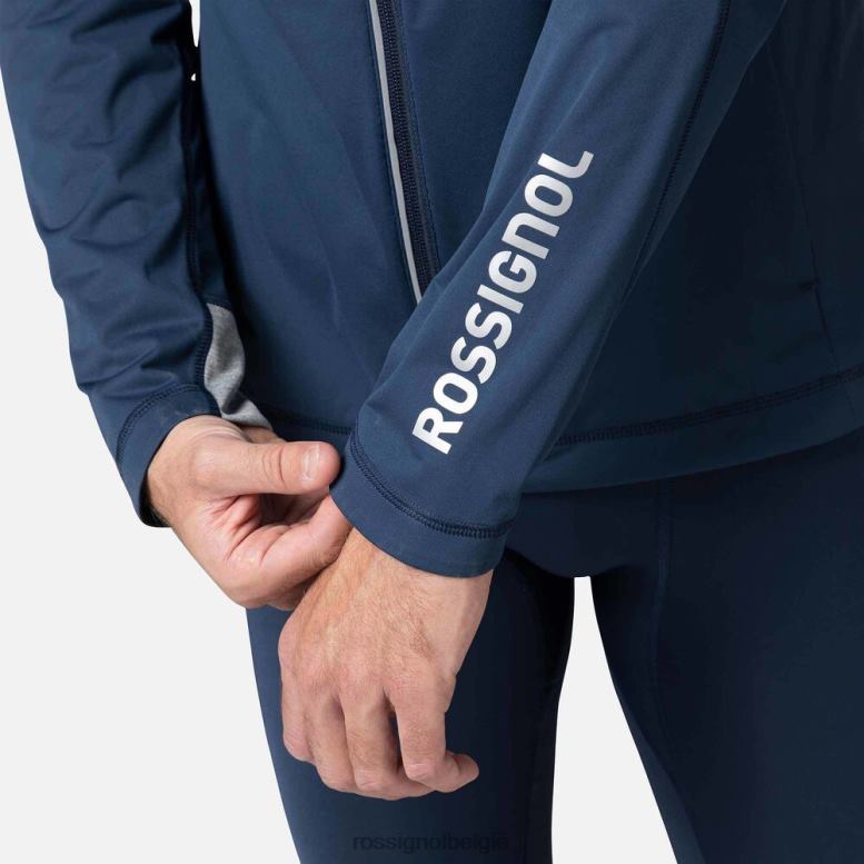 Heren poursuite jasje donkermarine toppen Rossignol NF00D553