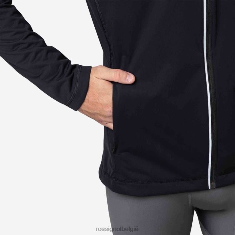 Heren poursuite jasje zwart toppen Rossignol NF00D558