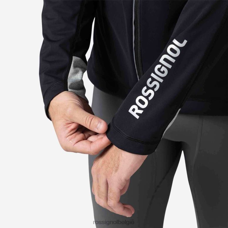 Heren poursuite jasje zwart toppen Rossignol NF00D558