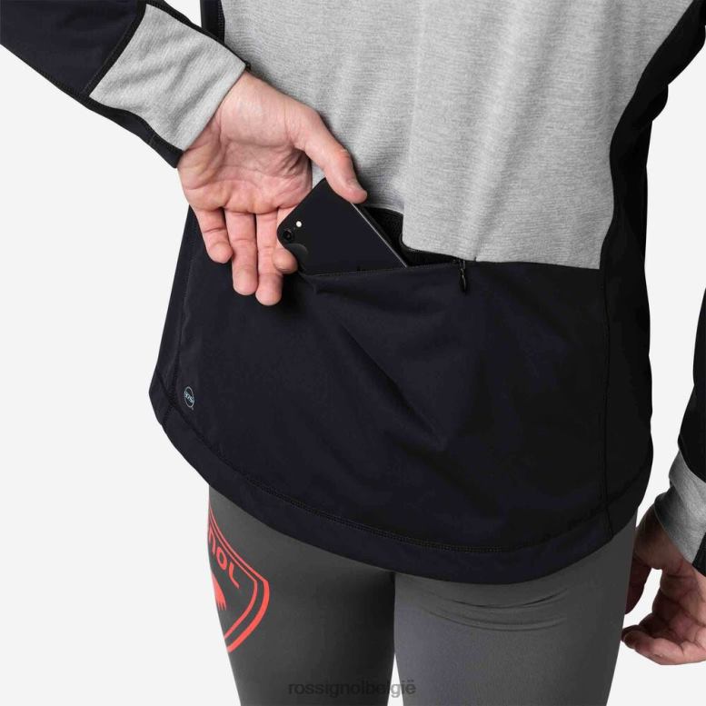 Heren poursuite jasje zwart toppen Rossignol NF00D558