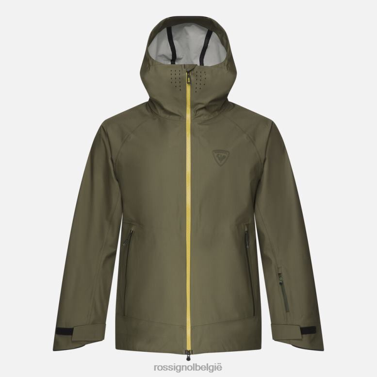 Heren skpr drielaags jack acinusblad toppen Rossignol NF00D539