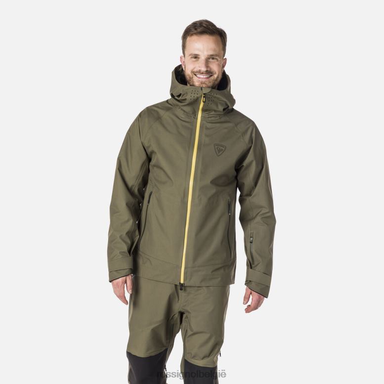 Heren skpr drielaags jack acinusblad toppen Rossignol NF00D539