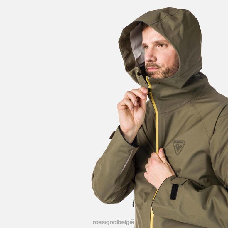 Heren skpr drielaags jack acinusblad toppen Rossignol NF00D539