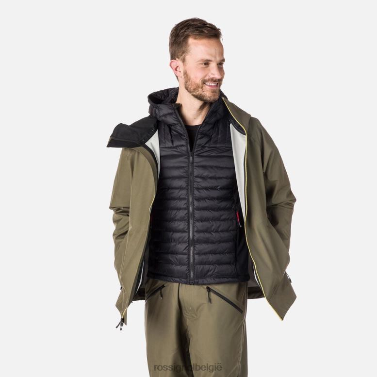 Heren skpr drielaags jack acinusblad toppen Rossignol NF00D539