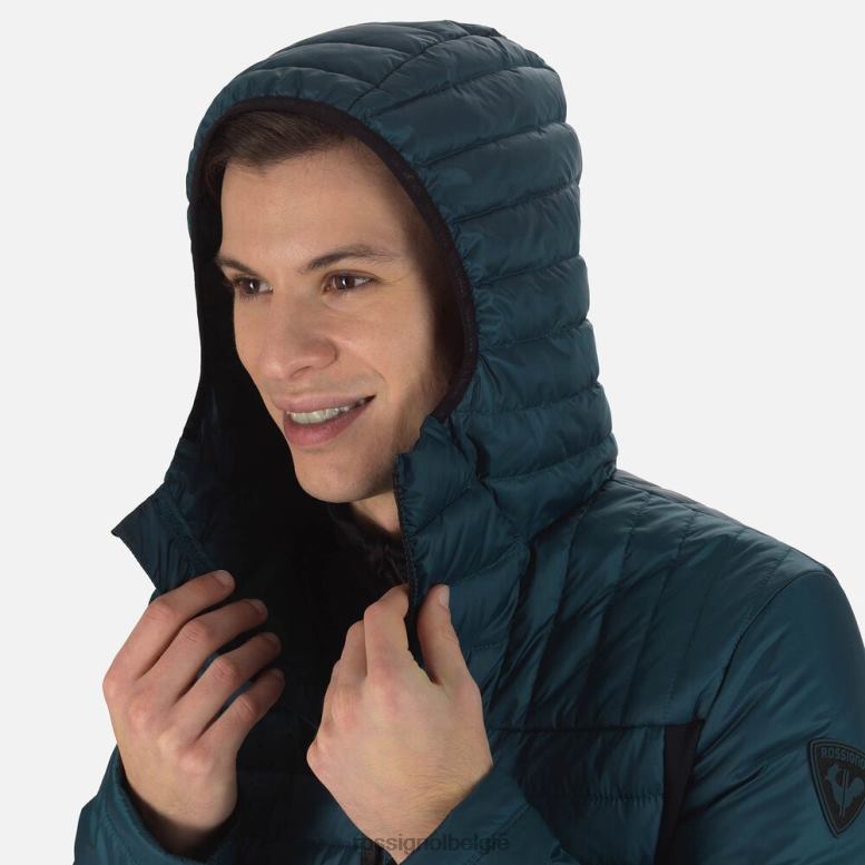 Heren skpr hybride lichte jas diepblauw toppen Rossignol NF00D451