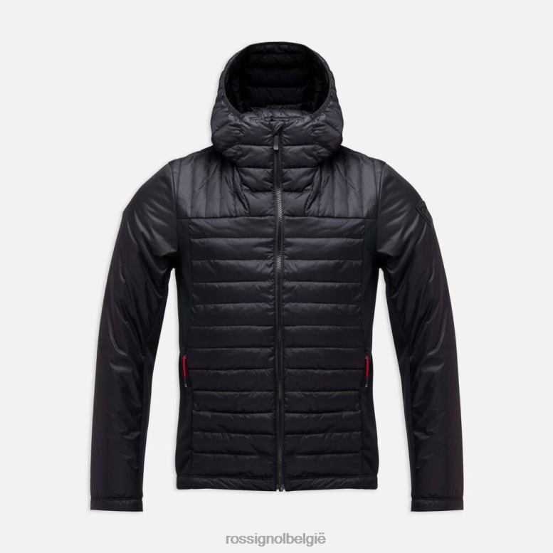 Heren skpr hybride lichte jas zwart toppen Rossignol NF00D342