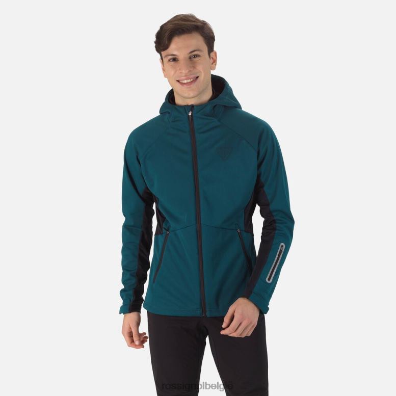 Heren softshell-jas diepblauw toppen Rossignol NF00D344