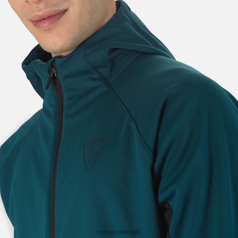 Heren softshell-jas diepblauw toppen Rossignol NF00D344