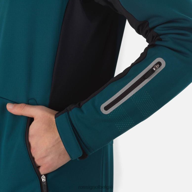 Heren softshell-jas diepblauw toppen Rossignol NF00D344
