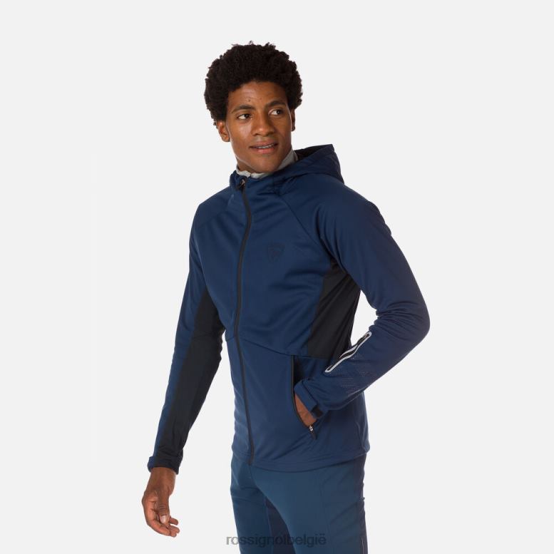 Heren softshell-jas donkermarine toppen Rossignol NF00D400